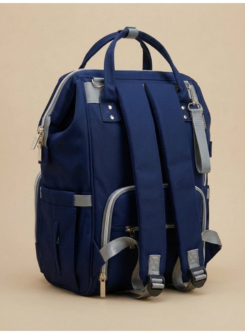 Kidilo Professional Diaper Backpack for Moms & Dads - Large Capacity Multi-Function Travel Bag with Portable Changing Pad & Insulated Pockets - Image 2